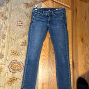 rag & bone cropped skinny jeans
